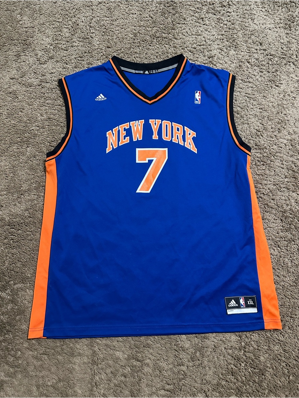 Vintage NBA Adidas New York Knicks “Anthony” jersey 2008 size 2XL